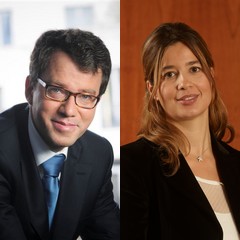 Michel Roseau et Julie Catala Marty, associé et counsel chez Bird & Bird Paris,